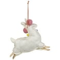 thumbnail image 6 of Northlight Plush Llama with Rainbow Saddle Christmas Ornament - 7.5", 6 of 6