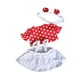 thumbnail image 3 of Ropa de muñeca de peluche de 20 cm para vestir, dibujos animados, cómoda, elegante, para niñas y niños, regalo de bricolaje, accesorios para fotos, , Falda de punto con rojas, 3 of 8