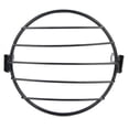 thumbnail image 1 of Motorcycle Headlight Grille, 6.5in Black Headlamp Protector Rustproof Strong  Replacement For Aprilla For Choppers For Motorbikes For Cafe Racers, 1 of 8