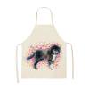 thumbnail image 1 of Delantal de lino de cocina con estampado de cachorros, impermeable, para el hogar, Chefs, cocina, baberos de limpieza Tmvgtek Para estrenar, 1 of 8