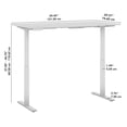 thumbnail image 7 of Move 60 Series 60W Adjustable Standing Desk in Natural Elm - Engineered Wood, 7 of 7