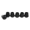 thumbnail image 4 of 2x6 piezas punta de goma para bastón muletas silla 7/8 pulgadas negro 3 piezas, 4 of 8