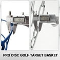 thumbnail image 5 of GSE Games & Sports Expert Professional Portable 24-Chain Disc Golf Targets Basket, PRO Disc Golf Practice Goal Baskets(Blue), 5 of 6