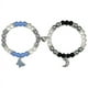 thumbnail image 2 of Pulsera de cuentas de cristal de mariposa, Gato y Araña, pulseras inspiradas en la amistad a juego, regalos de joyería para amigos, 2 piezas por juego, 2 of 5