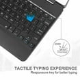 thumbnail image 6 of iPad Keyboard Case 9.7 inch Compatible with for iPad 9.7 6th Generation(2018), 5th Gen(2017), Air 2/Air 1, iPad Pro 9.7, Full Protection Protective Tablet Cover with Wireless Bluetooth, 6 of 6
