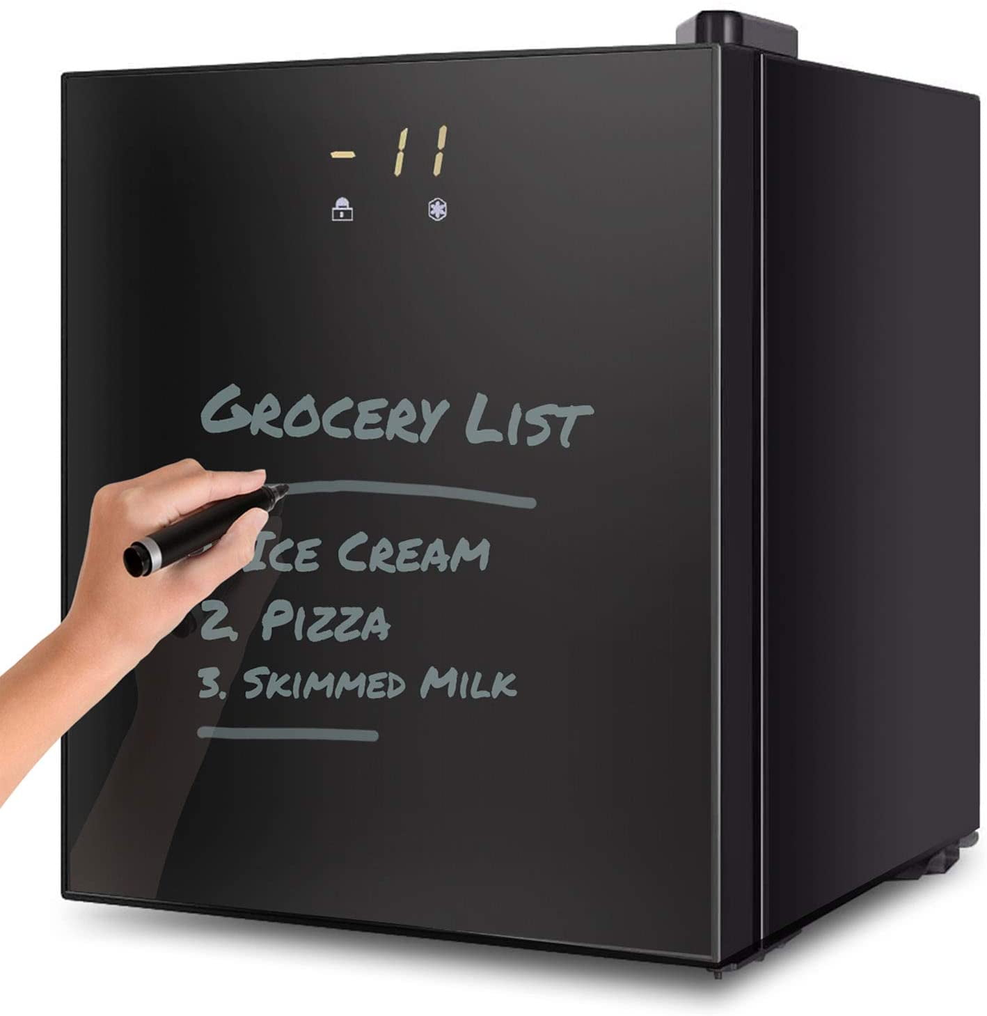 Northair Mini Freezer with Digital Display 2.1 Cu Ft with Dry Erase