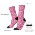 thumbnail image 4 of Vsdgher Colorful Donuts 1 Crew Socks for Men & Women, Breathable Casual Athletic Ankle Socks, 4 of 6