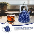 thumbnail image 6 of Toyandona 1Pc Creative Blue Enameled Tea Kettle with Steel Handle for Home, 6 of 8