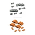 thumbnail image 1 of Juego de construcción Baoblaze Modelo de techo en miniatura 50 piezas para paisajismo de arena, 1 of 4