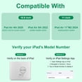 thumbnail image 2 of Funda con teclado para iPad Air de 11 pulgadas (M2) 2024 y 10,9 pulgadas, 2 of 8