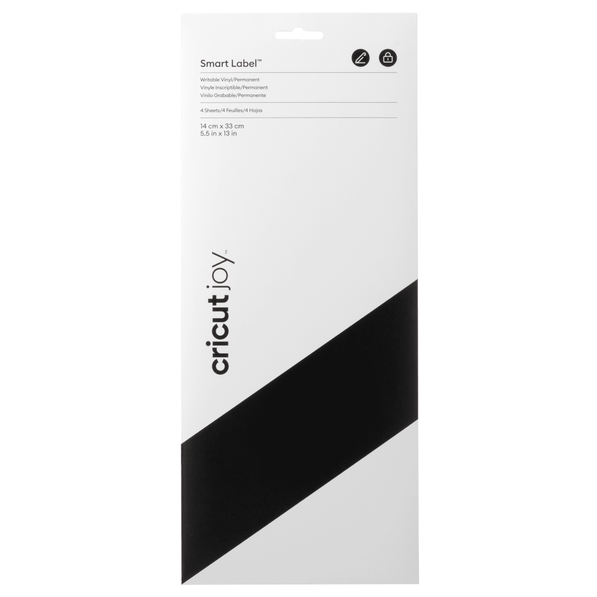 Cricut Joy™ Smart Label™ Writable Vinyl - Permanent, 5.5" x 13"