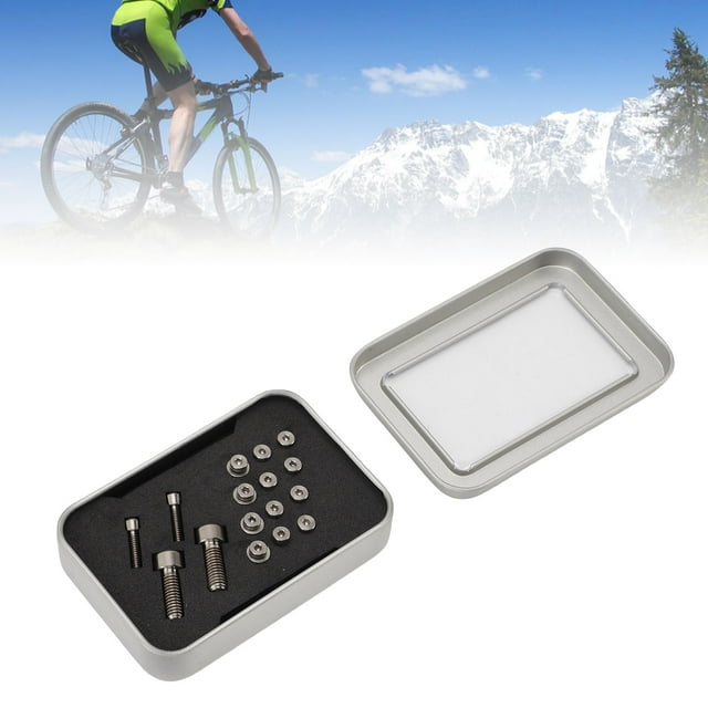 Kit de Vis de Levier de Frein de Vélo de Montagne, Vis de Réglage de Levier de Frein en Alliage Ti avec Rondelles