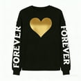 thumbnail image 3 of TaTaai Couple Crew Neck Printed Sweatshirt, Valentine's Day Gift Unisex Long-Sleeve Gift, 3 of 8