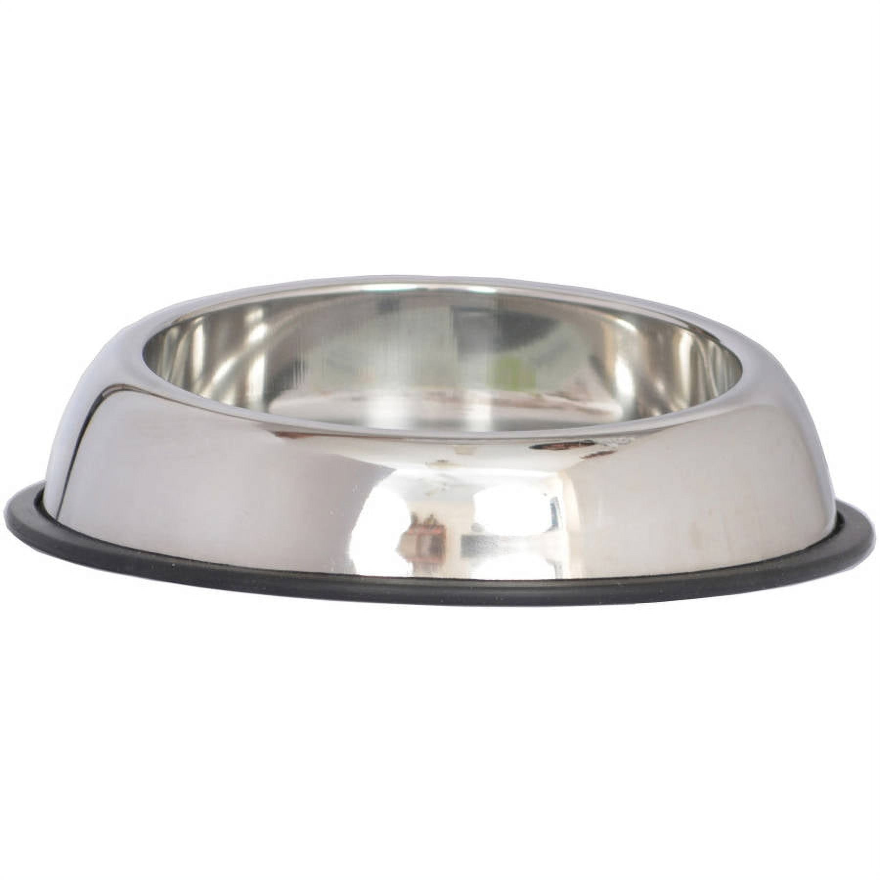 Iconic Pet Heavy Weight Non-Skid Easy Feed High Back Pet Bowl For Dog Or Cat, 24 Oz, 3 Cup