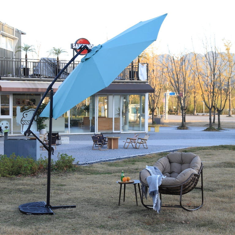40 led patio umbrella FLAME&SHADE 2 Tiers 9ft Solar Light Umbrella, lights outdoor with Centre Surround Light, Table Market Umbrella for Deck, Pool, Porch, Backyard, Garden (Aqua Blue) : Patio Specifications Color UHousDeco 9-Foot Outdoor Patio Umbrella