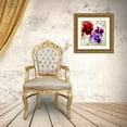 thumbnail image 3 of Thomlinson, Jenny 20x20 Gold Ornate Wood Framed with Double Matting Museum Art Print Titled - Pansies I, 3 of 4