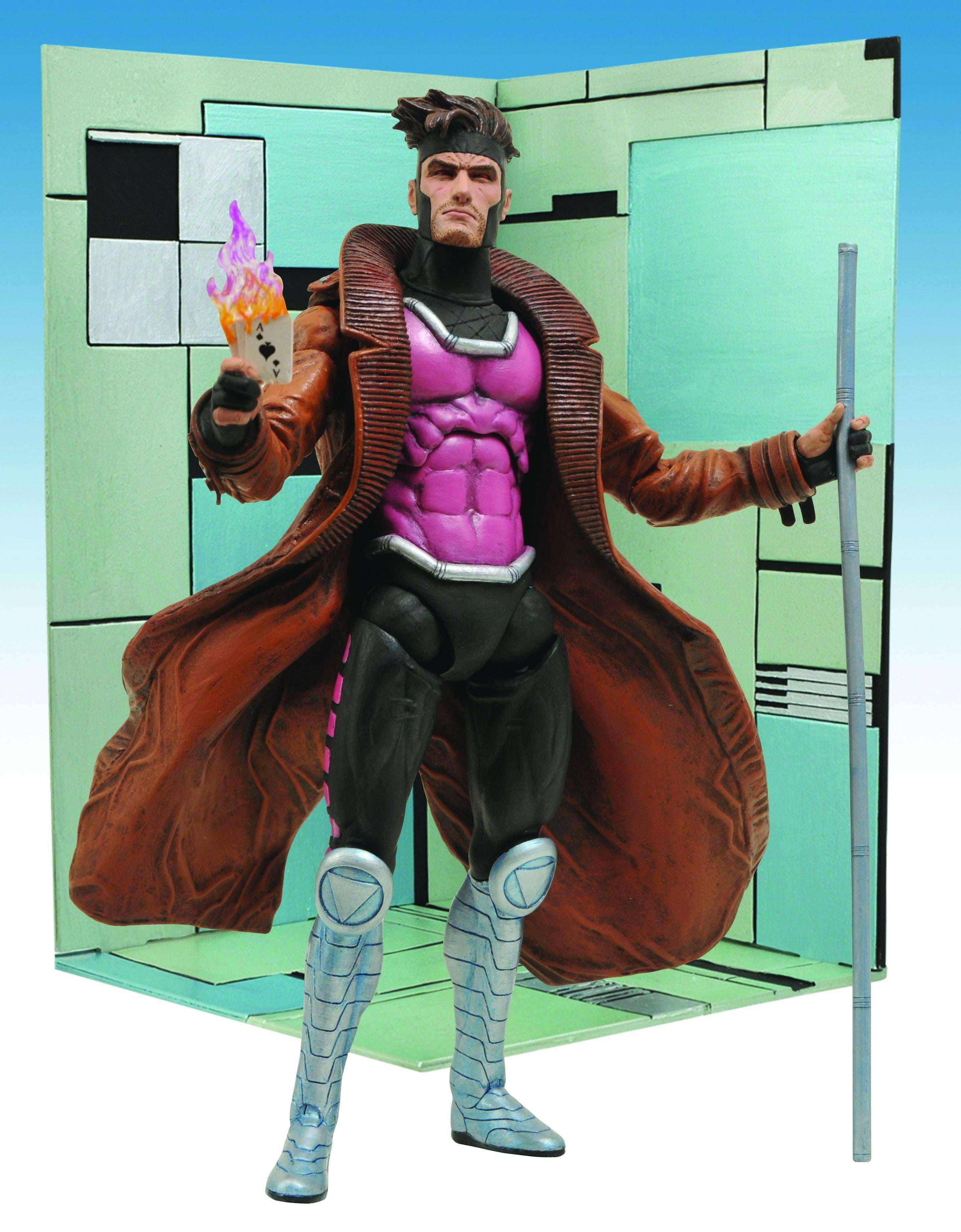 Marvel Select Gambit Action Figure (Other) - Walmart.com