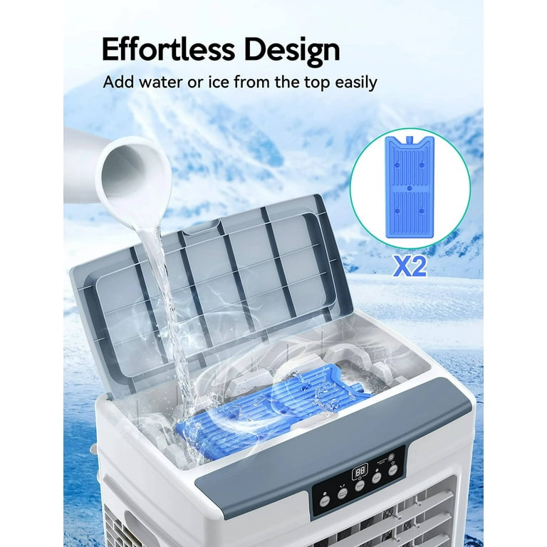 Kmart 10l Evaporative Cooler Homebase Review HOMCOM Black And