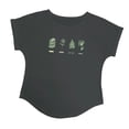 thumbnail image 2 of Camiseta Para Mujer Con Estampado De Plantas Elegantes, Suave Y Cómoda Camiseta De Manga Corta, 2 of 8