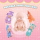 thumbnail image 4 of Mini Reborn Baby Doll Hanaive de 4 pulgadas con ropa, juego de 12, 4 of 7