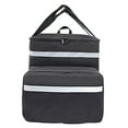 thumbnail image 4 of Sac à Dos de Livraison de Nourriture Imperméable Sac à Pizza Sac Thermique pour Aliments Extensible Traiteur, 4 of 9