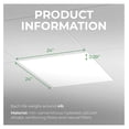 thumbnail image 5 of Aerolite Silicate Waterproof Ceiling Tiles - Non-Cementitious, Non-Combustible Cal-Si Panels with Densified Edges - Superior Durability, Thermal Insulation, Sound Absorption, 24x24, 5 of 7
