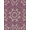 Purple, Pattern 1, variant on ODIKA 8'x10' Washable Area Rug Plum Radial Purple Symmetrical Scrollwork Border Fuzzy Abstract for Living Room, Under Sectional, Family , Durable, Non-Slip