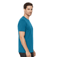thumbnail image 3 of Gildan Men's Softstyle Crew T-Shirt, 90/10 Cotton/Poly, Modern Classic fit Tee, Antique Sapphire XL, 3 of 5