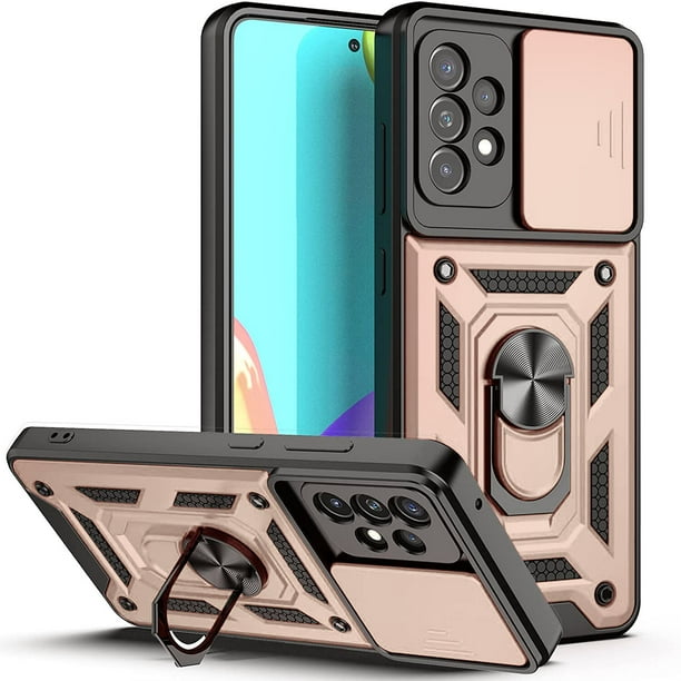 Funda de lente de cámara deslizante para Samsung Galaxy S23 S22 Ultra S21 S20 A53 A13 A23 A33 A73 M13 M23 M33 M53 F23 F62 cubierta de armadura de parachoques xuanjing unisex