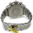 thumbnail image 5 of Stainless Steel Genuine Diamonds  White Gold Tone Techno Grill Watch Iced Out Presidential Band Jo Rodeo Jojino, 5 of 5