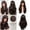 Brown, variant on Long Wavy Brown Wig with Bangs for Women, Synthetic Heat Resistant Hair Wig for Daily Wear and Party Use(Navy,One Size)