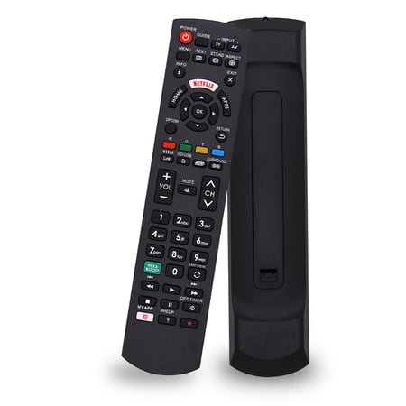 MYHGRC Universal Remote Control for Panasonic TV Remote Control Works for All Panasonic Plasma Viera HDTV 3D LCD LED TV/DVD Player/AV Receiver, with Shortcut Key, No Program Needed