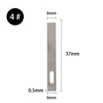 thumbnail image 2 of BUYISI 13Pcs Set Art Carving Cutter With Box Craft Sculpture Paper Cutting Blade Precision Engraving Cutter Hand Tool Carving Tools, 2 of 9