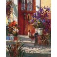thumbnail image 2 of Heighton, Brent 20x24 White Modern Wood Framed Museum Art Print Titled - Cottage Rooster, 2 of 4