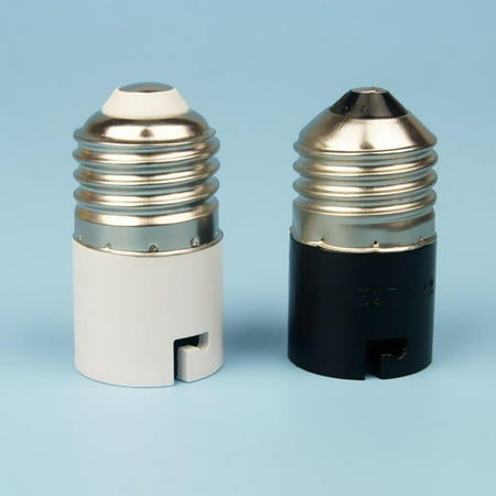 

B22 to E27 Light Socket Adapter Bayonet Lamp Base to Edison E27 Bulb Screws