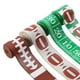 thumbnail image 5 of Juego de 4 cintas deportivas de grogrén multiusos para fútbol, ​​para envolver regalos, manualidades, costura, decoración de fiestas, lazos para, 5 of 9
