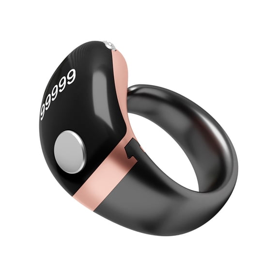Waterproof Intelligent Electronic Finger Rings Counter Suitable For Accurate Step Tracking Daily Prayer Time Management