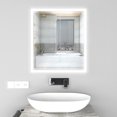 thumbnail image 1 of Vanity Art 24 in. Rectangular LED Wall Mirror with with Touch Sensor Switch, 1 of 7