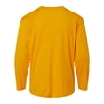 thumbnail image 5 of AllPro 48400Y Pro-Lock Youth Performance Long Sleeve T-Shirt-Gold-XS, 5 of 6
