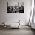 thumbnail image 5 of TISHIRON 3PCS Framed Canvas Wall Art Set,36"x24" Black and White New York City Canvas Art Decor, 5 of 7