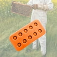 thumbnail image 1 of 4 Pcs Moules de Greffage de Cire Queen en Silicone, Moule Compact Réutilisable pour Cire d'Abeille, Outil de Fabrication de Cire d'Abeille, Moule pour Cellules d'Abeille, Équipement, 1 of 4