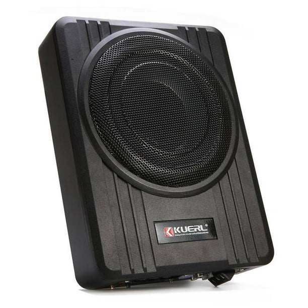 10 Inch 600W Under Seat Car Subwoofer Active Powered Audio Subs Bass
