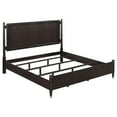 thumbnail image 4 of Coaster Emberlyn 4-piece Wood Eastern King Four Poster Bedroom Set Brown, 4 of 20