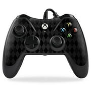 MightySkins PREXBONCO-Black Argyle Skin for PowerA Pro Ex XBox One Controller Case Wrap Cover Sticker - Black Argyle