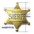 thumbnail image 2 of 2 Pack 2.6 Inch Mental Western Sheriff Badge for Kids Party Favors Supplies, School Carnival Prizes, Party Bag Gift Fillers, 2 of 3
