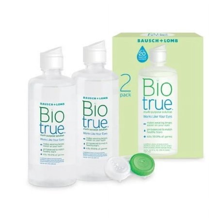 Bausch And Lomb Biotrue Multi-Purpose Contact Solution, 16 Oz, 2 Ct