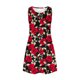 thumbnail image 5 of ICHUANYI Clearance Summer Dresses For Women Beach Floral Tshirt Sundress Casual Pockets Boho Tank Dress(Red, M) ICHUANYI WER2023081100230, 5 of 5