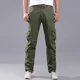 thumbnail image 2 of Pantalones cargo para hombre, ropa de trabajo, pantalones para exteriores, multibolsillos, para senderismo en invierno, multibolsillos, coreanos, forrados con vellón, moda, holgados, 2 of 4