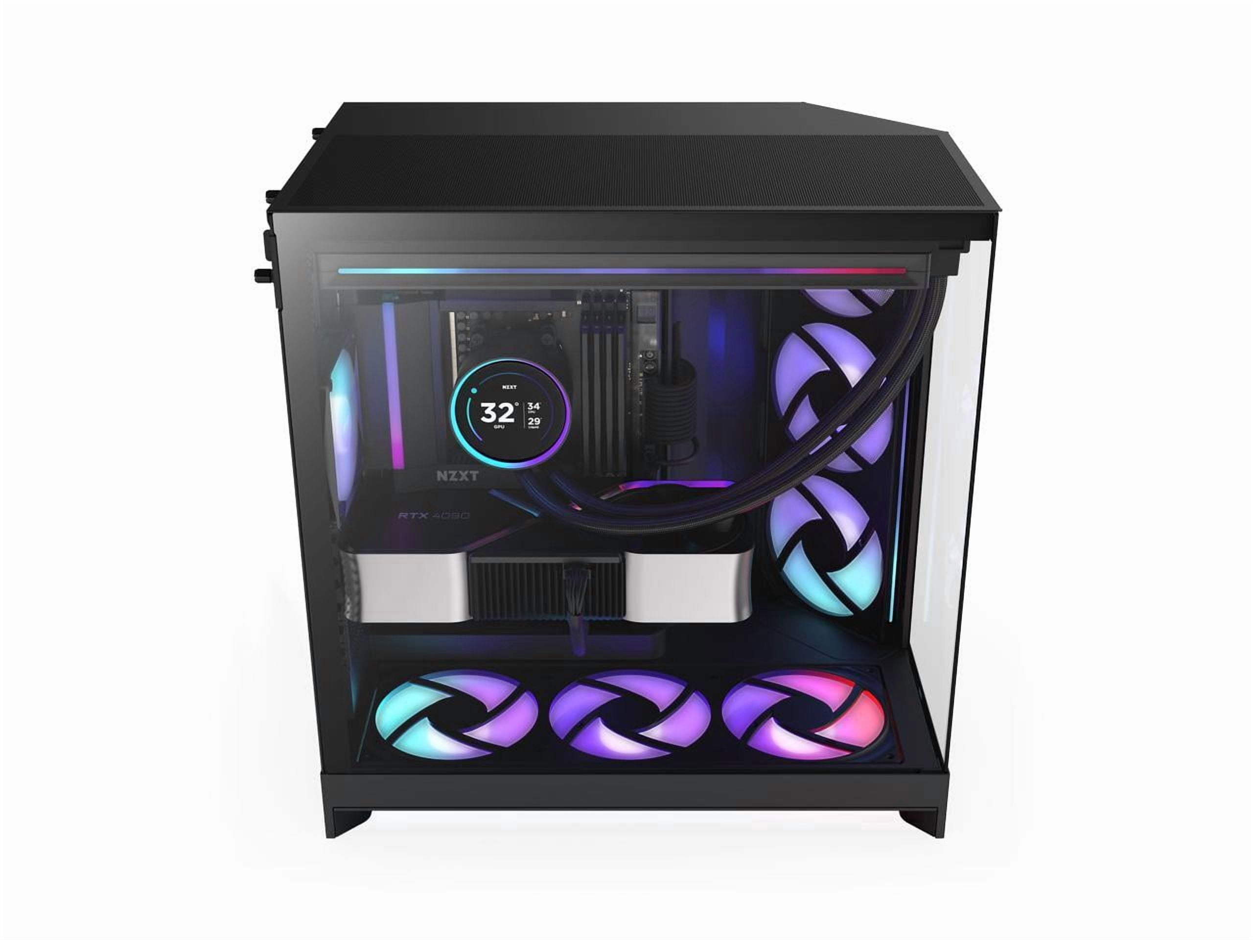 NZXT Large Dual-Chamber Mid-Tower ATX Airflow Case (cm-h92fb-r1)