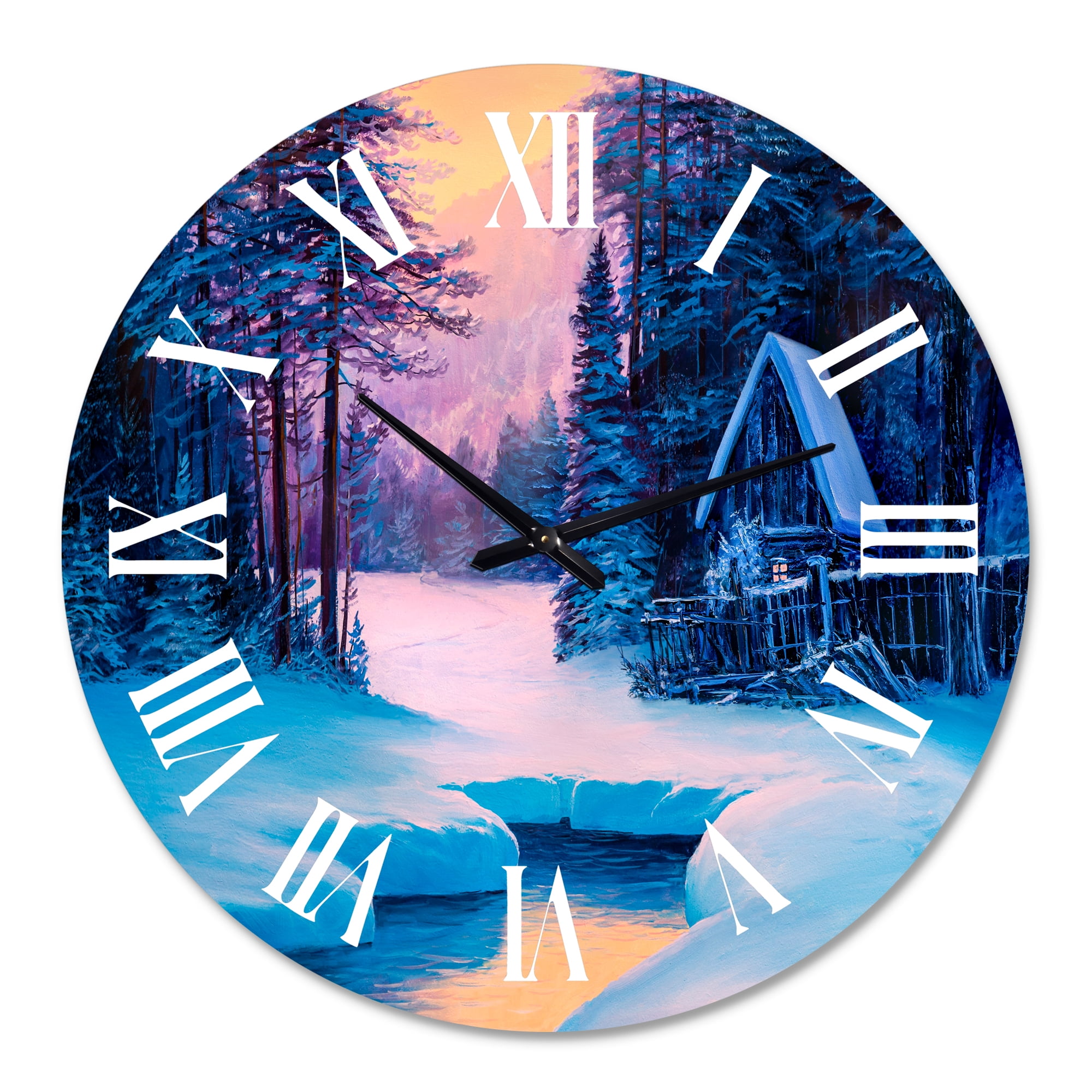 Designart 1 in Quartz Wall Clock